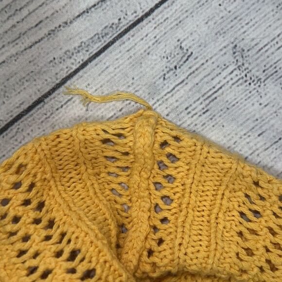 Anthropologie | Anthro Angel Of the North Visionary Cardigan Linen Blend sz S - Picture 11 of 11